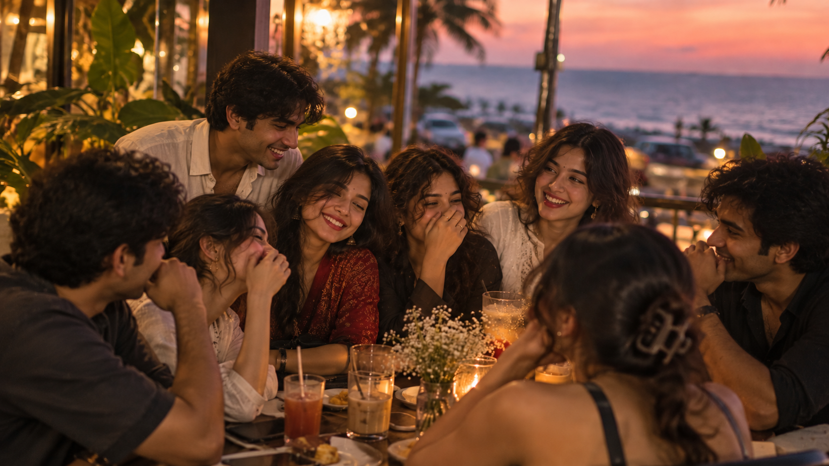 Friends spending time together